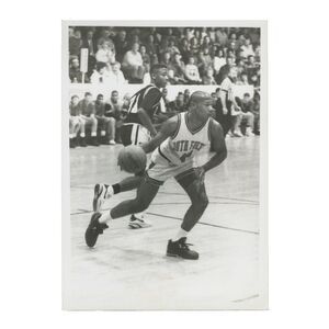 Vintage 70s 80s High School Basketball Game Player Photo Retro Kentucky 5x7